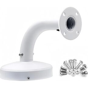 250mm/10 Security Camera J Type Wall Mount Bracket, Dome Camera Mount Universal Camera Wall Mounting Bracket/IP Camera for CCTV Surveillance Camera