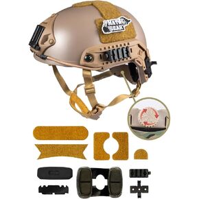 FMA Fast Ballistic Helmet 3mm Thickness Airsoft Helmets Tactical Helmet for Paintball Outdoor Sports Hunting Shooting