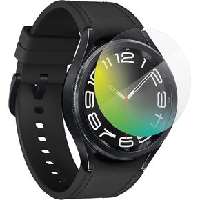 Zagg Invisibleshield Ultra Eco Samsung Galaxy Watch6 Classic (47mm) واقي الشاشة-99 ٪ قائم على المصنع ، والتشطيب الذاتي ، والشبيهة بالزجاج ، والوضوح المتفوق ، والمكانة والمقاومة للخدش ، وسهولة التثبيت