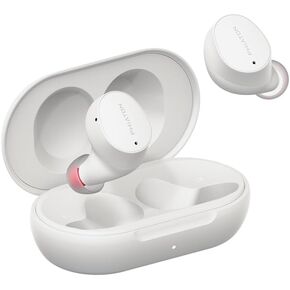 Phiaton Bonobuds Lite True Wireless Earbuds with Clear Voice by Intelligo and Ambient Mode | Bluetooth Earphones with 11 Hour Playtime, Space Black