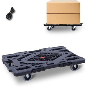 Furniture Dolly, 360° Swivel Wheels Mute Furniture Movers with Wheels, Set of 2 Portable Moving Dolly Cart Load 720lbs, Heavy-Duty Home Moving Helper