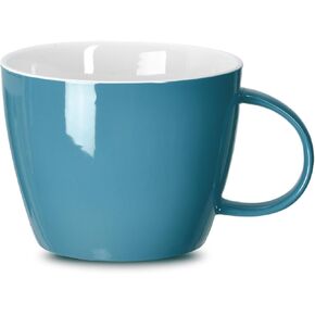 30 oz 900ml Large Coffee Mug Ceramic Jumbo Soup Bowl with Handle Cereal Mugs, Big Coffee Cup for Latte, Cappuccino, Cocoa, Hot Chocolate, Milk, Tea, Breakfast Mulled Drinks, White in Kuwait