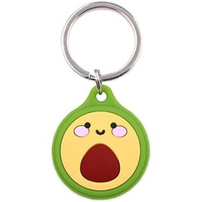 Cute Airtag Holder with Keychain Cool Design Airtag Case with Keychain for Loss Prevention/Tracking
