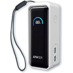 Case for Anker Prime Power Bank 9600mAh Battery Pack with 65W Output,Soft Protective, Silicone Case Cover with Lanyard for Anker Prime Power Bank 9600mah 65w(Item Model Number:A1339)-Green