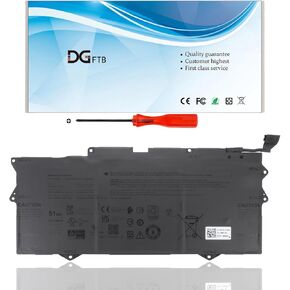 YM15G Laptop Battery Replacement Compatible with Dell XPS 13 9315 Series 9315-P1708LTW 13 9315-D1705S 9315-C0NNP [Not for 9315 2-in-1] Notebook 0G9FHC G9FHC 0W6D4H W6D4H 11.55V 51Wh/4191mAh/3-Cell