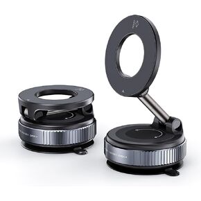 حامل هاتف Mount Mount Magnetic ، وهو حامل شفط قوي قابل للطي للهاتف الخلوي لـ iPhone 12 13 14 15 16 Samsung للتدفق المباشر ، قوس دش صالة الألعاب الرياضية المرآة
