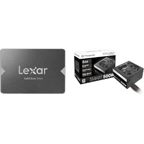 Lexar 256GB SSD & Thermaltake 500W 80+ White PSU Bundle
