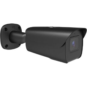 GW Security 4K 8MP TAA & NDAA Compliant 5X Optical Zoom 2.7-13.5mm Motorized Lens Outdoor Indoor Microphone PoE IP Bullet Security Camera, Black (GW865501M)