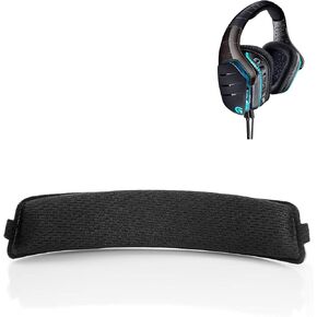 Headband Cushion Compatible with Logitech G633 G635 G933 G935 Wireless Gaming Headsets Headband Replacement with Durable Fabric