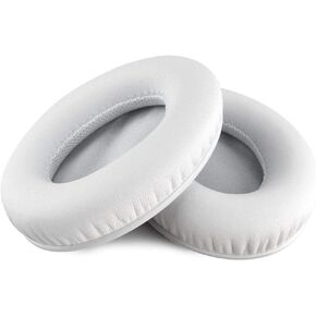 Replacement Earpads Cushion Fit for Monster Beats by Dr.Dre Studio 1.0 (1st Generation) Wired and Wireless Headphones (White)