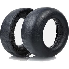 PS5 Replacement Ear Pads Cushions for Sony PlayStation 5 Pulse 3D PS5 Wireless Headset,Earpad Ear Pads Cushions with Soft Protein Leather,Memory Foam Repair Parts Black