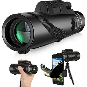 80x100 Monocular Telescope High Powered for Smartphone Monoculars for Adults High Definition for Bird Watching Travel Camping Hiking Stargazing Hunting Wildlife, 7