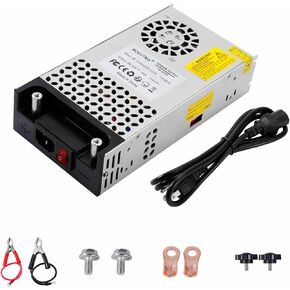 24V DC Power Supply 600W 25A Switching Power Supply 120vac to 24vdc Transformer AC to DC Converter for 3D Printer, Led Strip, Motor Pump, CCTV, Electronic Instruments