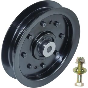 2 Pack 753-08171 Idler Pulley Kit Replaces 756-04129B Idler Pulley 4.25, Troy Bilt Pulley 753-08171, 756-04129 Idler Pulley 756-04129, 753 08171, 753-08068 for Cub Cadet RZT50, LTX1040 Decks