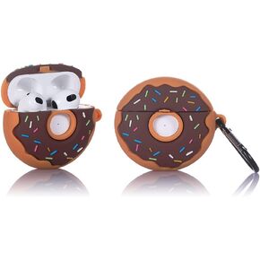 Fit Designed for Airpods 3rd Generation 2021, Suublg Silicone Cartoon Cute Case Protective Shockproof Covers for Airpods 3