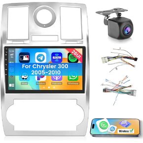 Android Car Stereo for Chry-sler 300 2005 2006 2007 2008 2009 2010 with CarPlay Android Auto 26UI 2GB+64GB