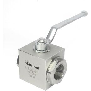 1" High Pressure Hydraulic Ball Valve Pressure Washer Ball Valve 4500 Psi 1 Inch Npt Dn10 Ball Valve With Handle Replacement