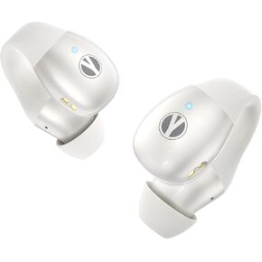 Open Ear Wireless Earbuds, Bluetooth 5.4 Clip on Earbuds with Mic, Open Ear Headphones with Charging Case LED Display, 44H Play, IP54 Waterproof, Lightweight Comfort for Running Sport Workout (White)