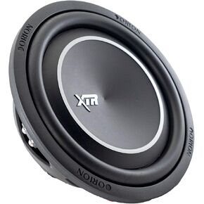 ORION XTR12SWD4 XTR Series 12" Shallow Mount Subwoofer, 500W RMS, 2000W Max Power, Dual 4 Ohm Voice Coils, Slim Profile for Tight Spaces, High-Performance Car Speaker for Car Audio Enthusiasts