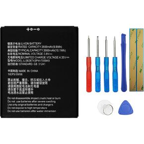 New Rechargeable Battery Li3826T43P4h705949 Compatible with Consumer Cellular ZTEAvid 579 Z5156CC with Tools