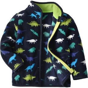 Cromoncent Boys Girls Full-Zip Polar Fleece Jackets
