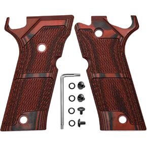 Guuun G10 Grips for Beretta 92X Performance, OPS Shadow Matrix Texture Makes The Stick to Your Hand