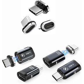 HanCenDa 140W Magnetic USB-C Adapter (2 Pack), 240W Magnetic USB-C Adapter (2 Pack)