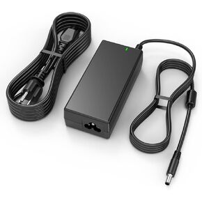 Fancy Buying 65W 45W 2 Tips Dell Laptop Charger for Inspiron 11 13 14 15 3000 5000 7000 Series, Laptops Round Connects Chargers(7.4mm and 4.5mm)