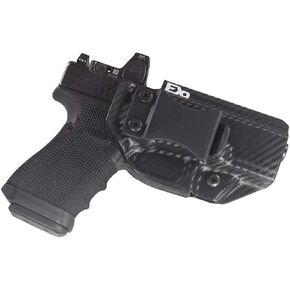 Fierce Defender IWB Kydex Holster Compatible with Glock 19 23 32 w/Optic Cut -Winter Warrior Series -Made in USA-