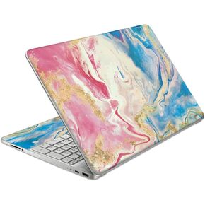 Laptop Skin Decal HP 14" - Marbling, Laptop Cover Sticker, No Cutting Required, No Bubble, Waterproof, Scratch Resistant - Including Wide Screen and Wrist Pad