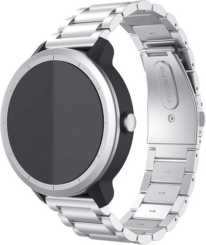 شاهد فرقة شاهد Garmin Vivoactive 3 ، حزام مراقبة من الفولاذ المقاوم للصدأ 20 مم لـ Forerunner 645/Forerunner 245/Galaxy Watch 42mm/Galaxy Watch النشط 2 40 مم/44 مم/Galaxy Watch 3 41mm in Kuwait
