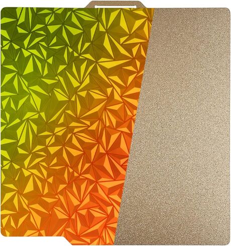 Double-Sided PEI Build Plate for Bambu Lab X1/X1C/P1P/P1S/A1 3D Printers, Textured PEI+Smooth PEI Spring Steel Build Plate Flexible Print Bed Removable Surface Platform 257x257mm in Kuwait