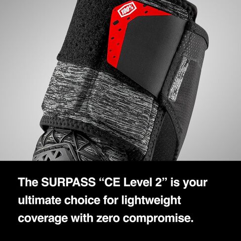 100% Fortis Mountain Biking Elbow Pad - MTB & BMX Protection - Hard Plastic and Smartshock Impact Absorbing Foam Padding in Kuwait