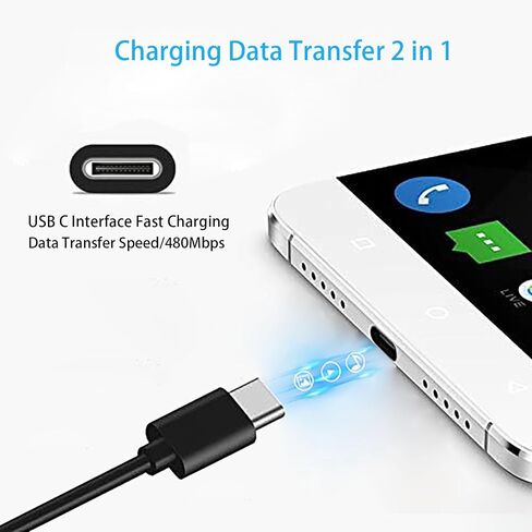 سلك كبل شاحن شاحن شاحن 2 حزمة لجهاز iPhone 16 15 Pro ، USB A to type C Cable for iPhone 16 15 USB C Charger Car Carging Cable ، iPhone 16 Max/Plus iPad 10 ، iPad Pro Charger Cord in Saudi Arabia