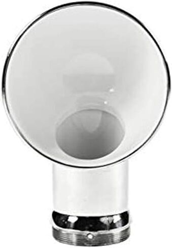 MARINE CITY 304 Grade Stainless Steel Round White Cowl Vent 4 Inches for Marines – Boats – Yachts – Ships (Pack of 1) in Saudi Arabia