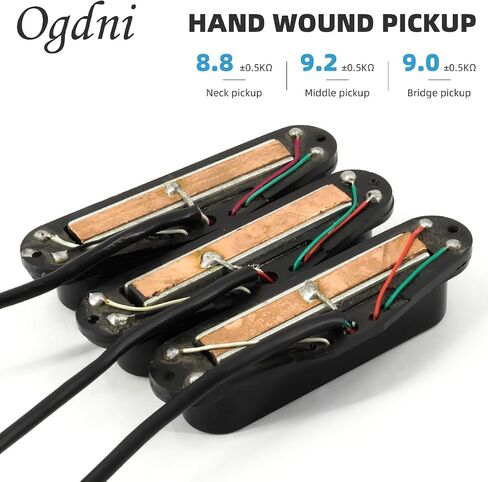 Single Coil Pickup High Output Strat Pickups Guitar Neck/Middle/Bridge Pickups for Stratocaster Electric Guitar Replacement Part Cream in Kuwait
