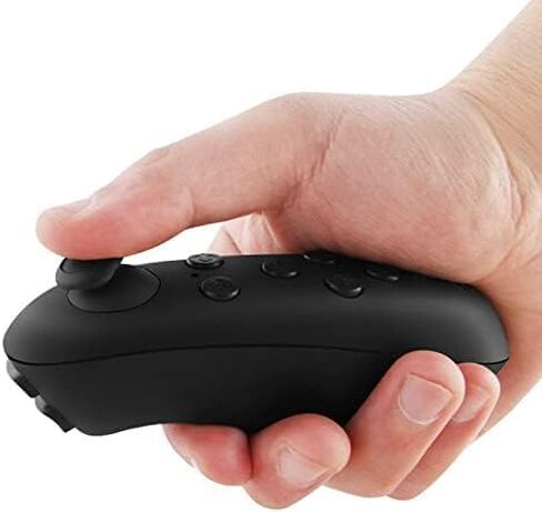 Vacuum Insulated Premium Water Bottle with Rechargeable Bluetooth Speaker and Xtreme Mini Bluetooth Remote. Remote Doubles as Gaming Joystick/Mouse for Smartphone Apps. (Navy) in Kuwait