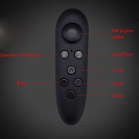 Vacuum Insulated Premium Water Bottle with Rechargeable Bluetooth Speaker and Xtreme Mini Bluetooth Remote. Remote Doubles as Gaming Joystick/Mouse for Smartphone Apps. (Navy) in Kuwait