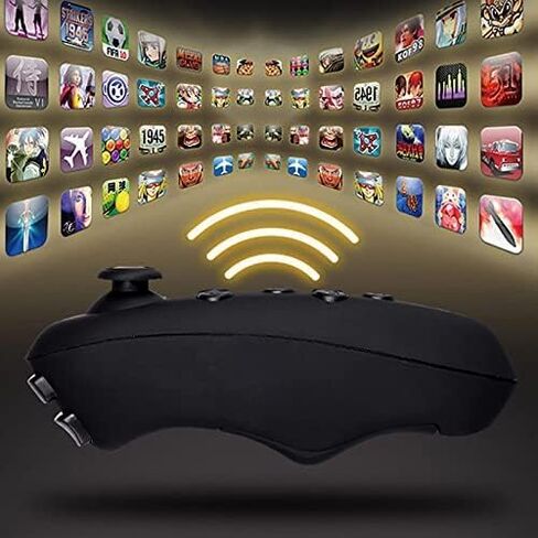 Vacuum Insulated Premium Water Bottle with Rechargeable Bluetooth Speaker and Xtreme Mini Bluetooth Remote. Remote Doubles as Gaming Joystick/Mouse for Smartphone Apps. (Navy) in Kuwait