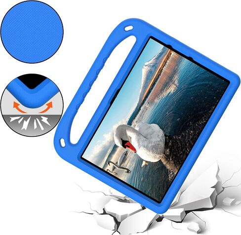 JGY Kindle Fire HD 10 2021 11th Gen Kids Case with Handle Stand Fire HD 10 Plus 2023 13th Generation 10.1 inch EVA Kid-Proof Rugged Shockproof Full Cover Kid Tablet Case for Boy Girl Kids (Blue) in Kuwait