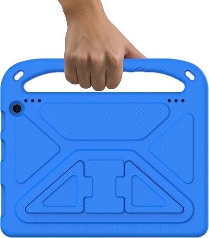 JGY Kindle Fire HD 10 2021 11th Gen Kids Case with Handle Stand Fire HD 10 Plus 2023 13th Generation 10.1 inch EVA Kid-Proof Rugged Shockproof Full Cover Kid Tablet Case for Boy Girl Kids (Blue) in Kuwait