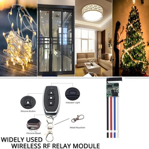 التبديل عن بُعد إلى الأمام العكسي ، DC 5V/12V/24V 10A ترحيل للستائر الكهربائية ، المحرك الخطي مع مسافة 3000 قدم ، مفتاح التحكم عن بُعد اللاسلكي لمحاليل لولاي وينش in Kuwait