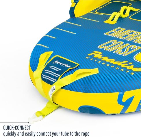 Paradise Water Sports - Emerald Coast Towable Tube لركاب القوارب - 1-2 و1-3 راكبون in Saudi Arabia