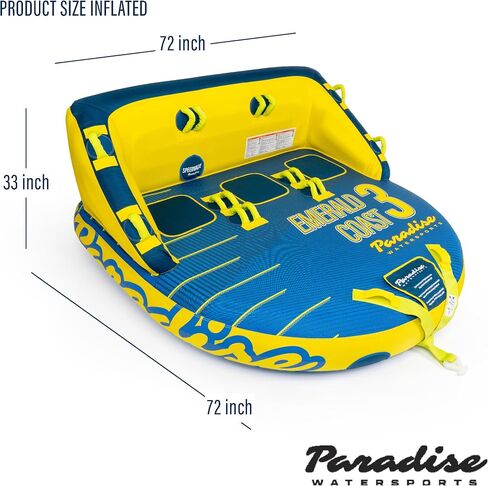 Paradise Water Sports - Emerald Coast Towable Tube لركاب القوارب - 1-2 و1-3 راكبون in Saudi Arabia