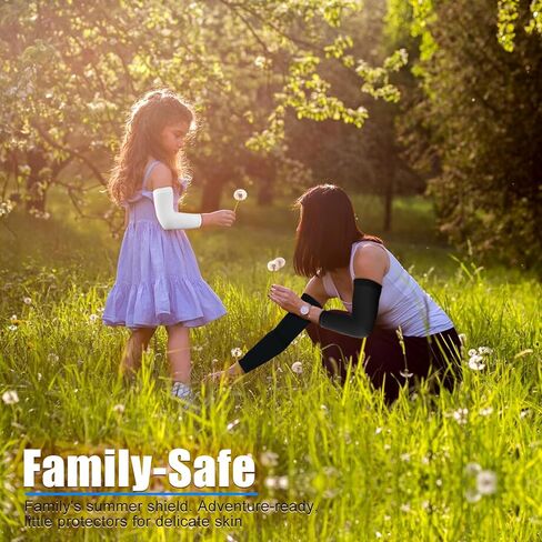 Luwint UV Sun Protection Arm Sleeves Cooling Cover for Kids/Youth/Adult/Plus Size in Kuwait