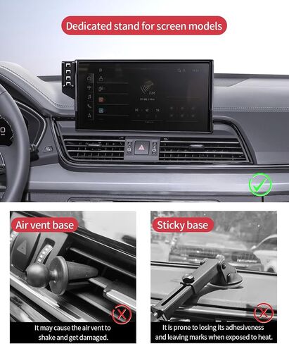 حامل هاتف سيارة الشحن اللاسلكي لـ Audi Q5 2021-2025/A5/S5/RS5 2020-2025/A4/S4 2020-2025 الملحقات in Kuwait