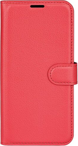 Flip Case for Blackview Shark 8 Wallet PU Leather Magnetic Protective Cellphone Case for Oscal Tiger 12 Folio Book Cover with Stand (Red) in Saudi Arabia