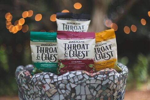 Jakemans Cherry Throat & Chest Lozenges Cough Drops (4 Pack) in Saudi Arabia