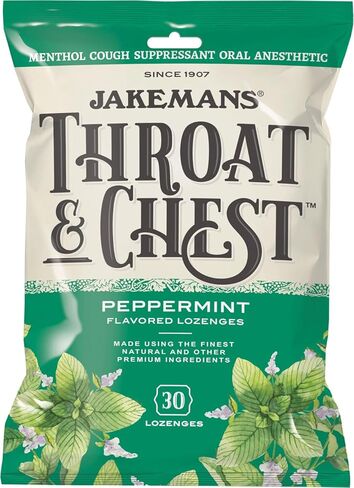 Jakemans Cherry Throat & Chest Lozenges Cough Drops (4 Pack) in Saudi Arabia