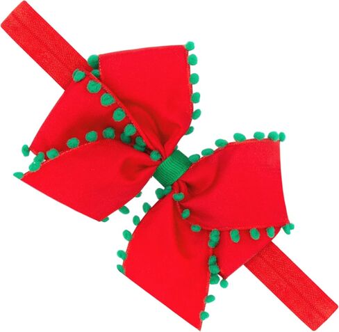 PLH Small Grosgrain Bow on Baby Band, Hot Pink, Small in Saudi Arabia